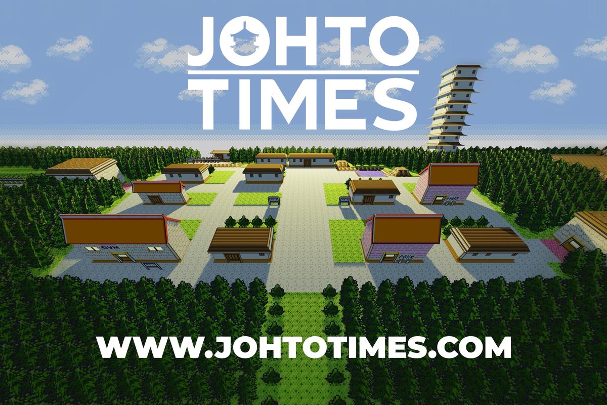 The Johto Times website opened on August 1st, 2025