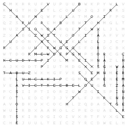 Kanto word search results