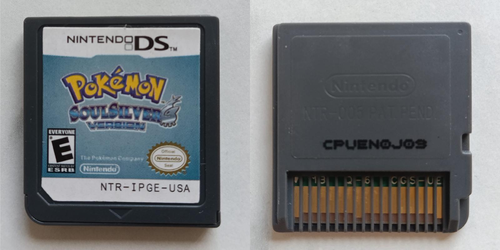 A fake Pokémon SoulSilver cartridge (Photo credit: Rosie Kenworthy)