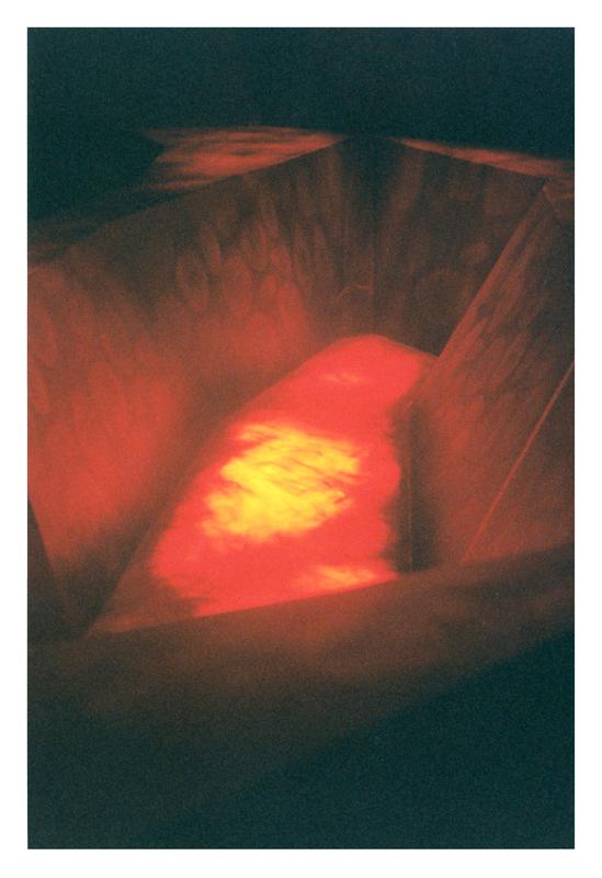 A pool of lava in the Volcano set